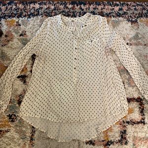 Free People high-low blouse